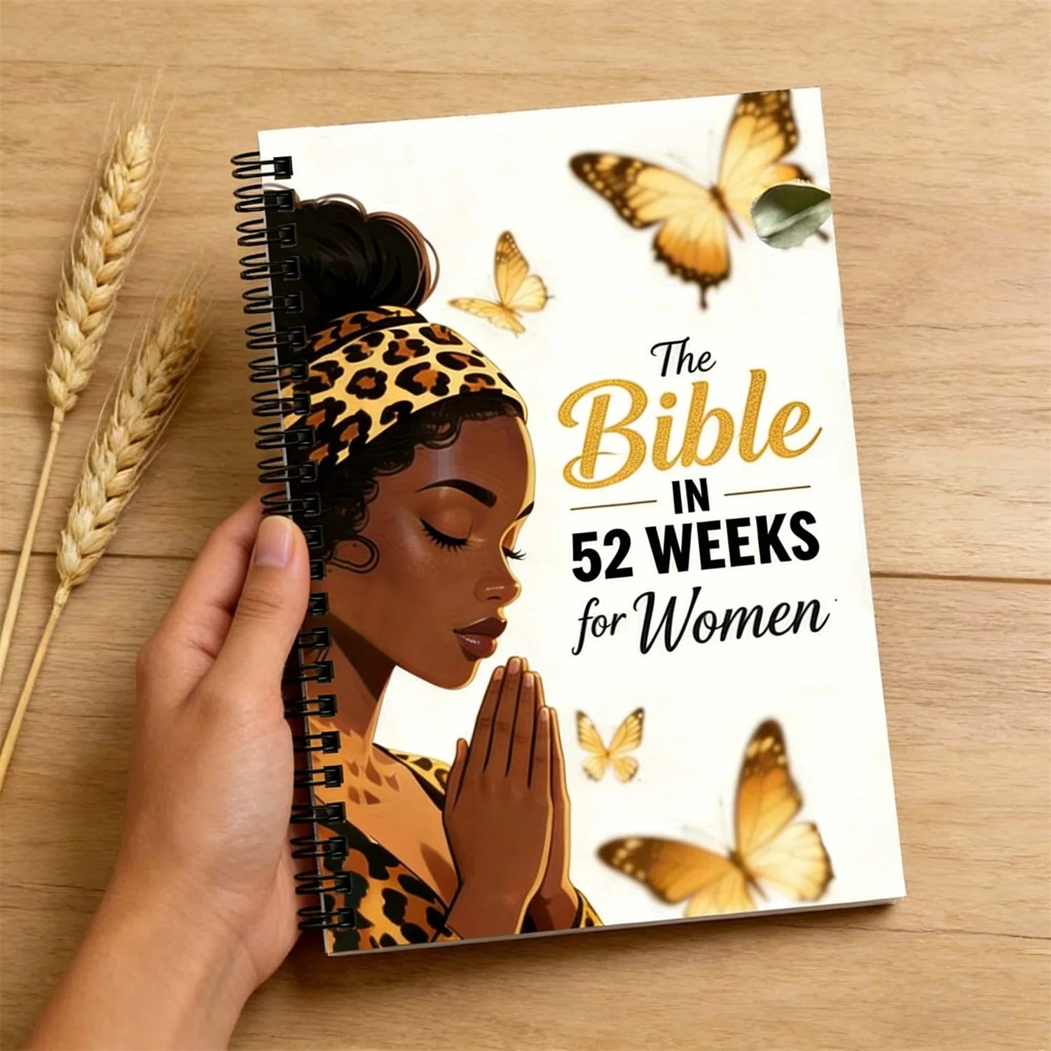Women's One Year Bible Reading | 52 Week Christian Spiritual Guide | Daily Scripture Reading and Writing Practice Logbook