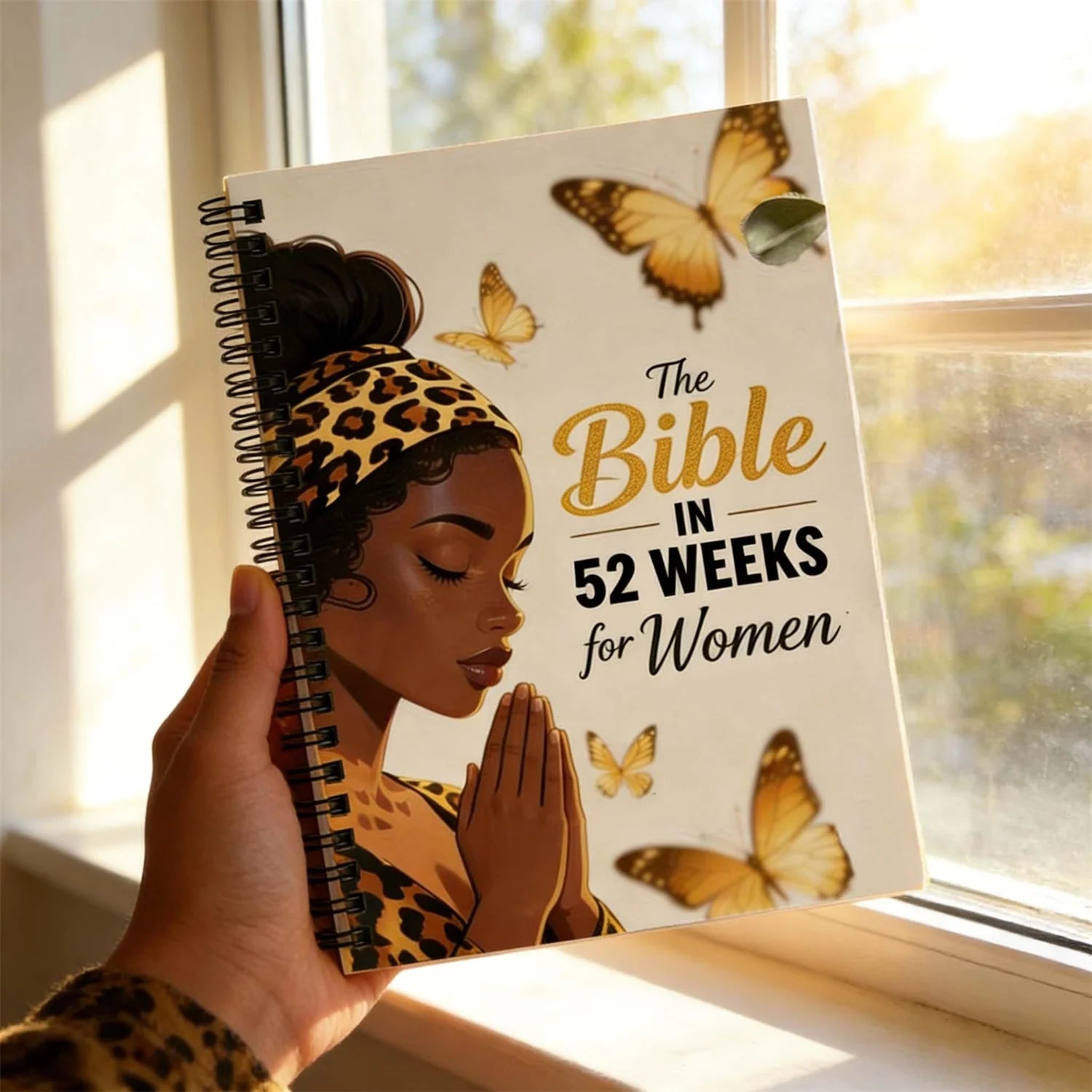 Women's One Year Bible Reading | 52 Week Christian Spiritual Guide | Daily Scripture Reading and Writing Practice Logbook